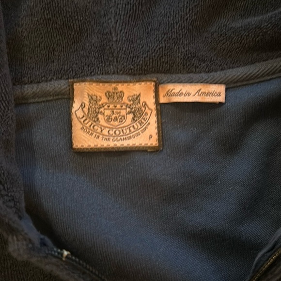 Juicy Couture Pants - Juicy Couture - Y2K Hooded shorts zip up romper